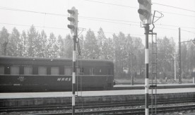 "Semafory świetlne trzykomorowe". Fot. A. Susicki. Numer inwentarzowy: Neg. 988.